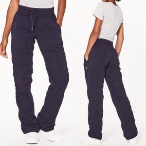 Lululemon Dance Studio Pants Lined black pant.